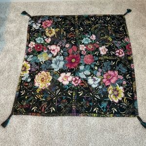 NWT Johnny Was “Peace” Silk Scarf